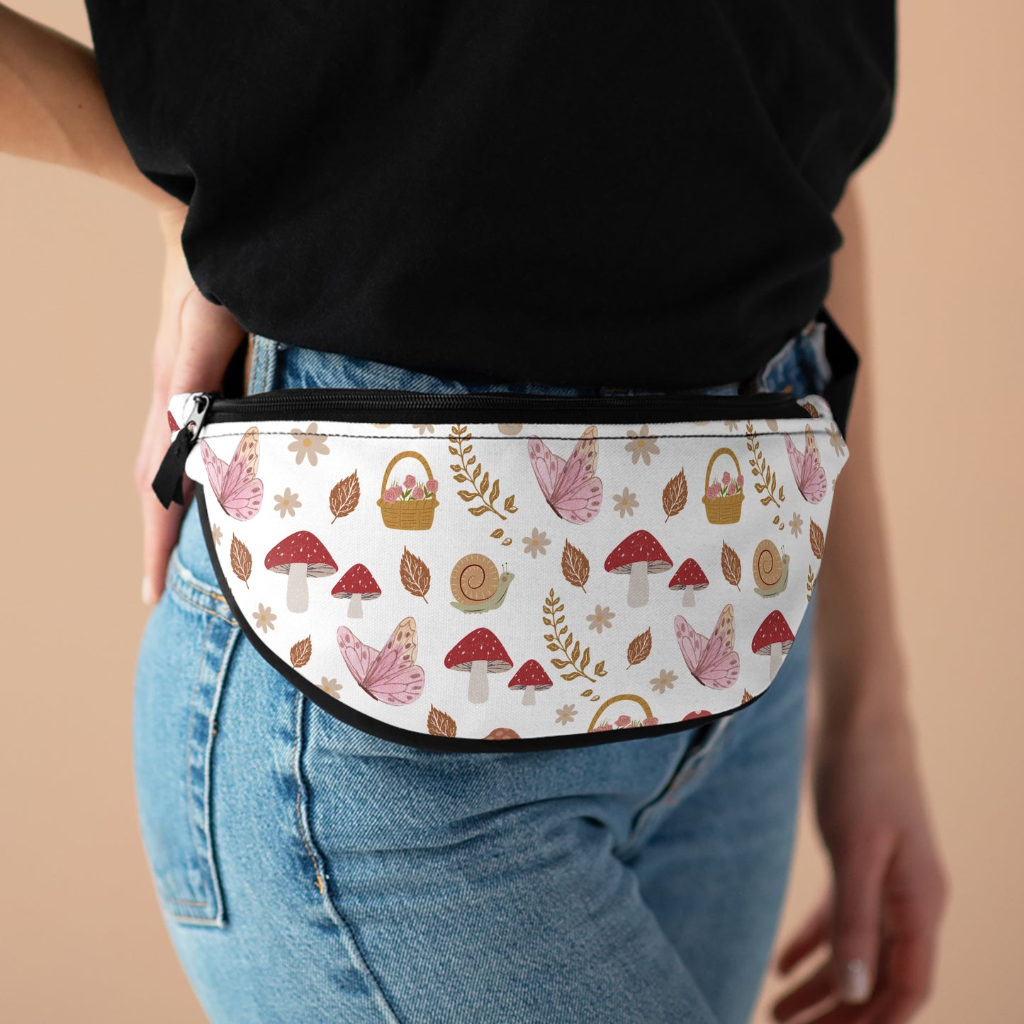 Warm Cottagecore Dream Fanny Pack Belt Bag Fanny Bag Waist Pack Bum Bag