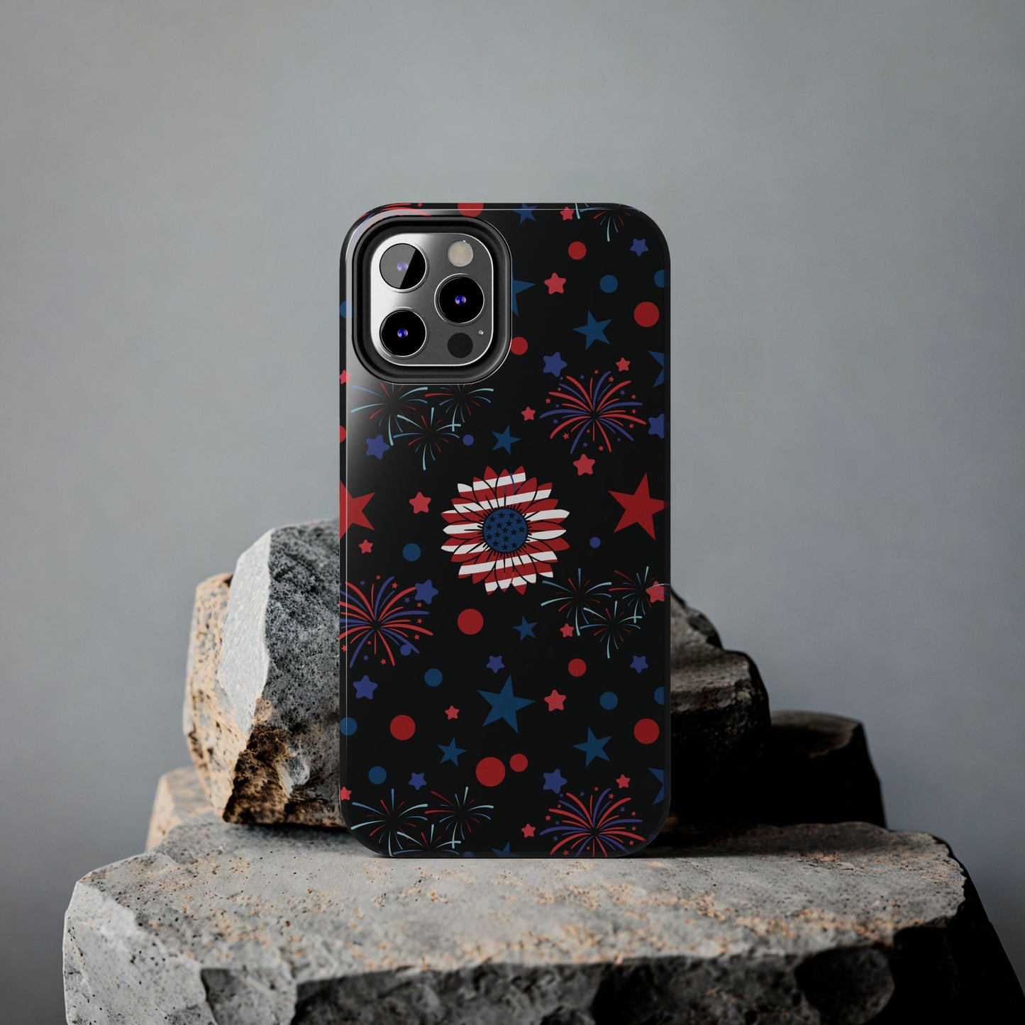 Starry Night America Tough Phone Case for iPhone and Samsung Galaxy