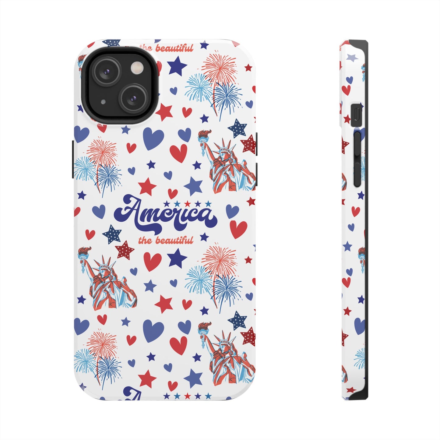 America the Beautiful Tough Phone Case for iPhone and Samsung Galaxy