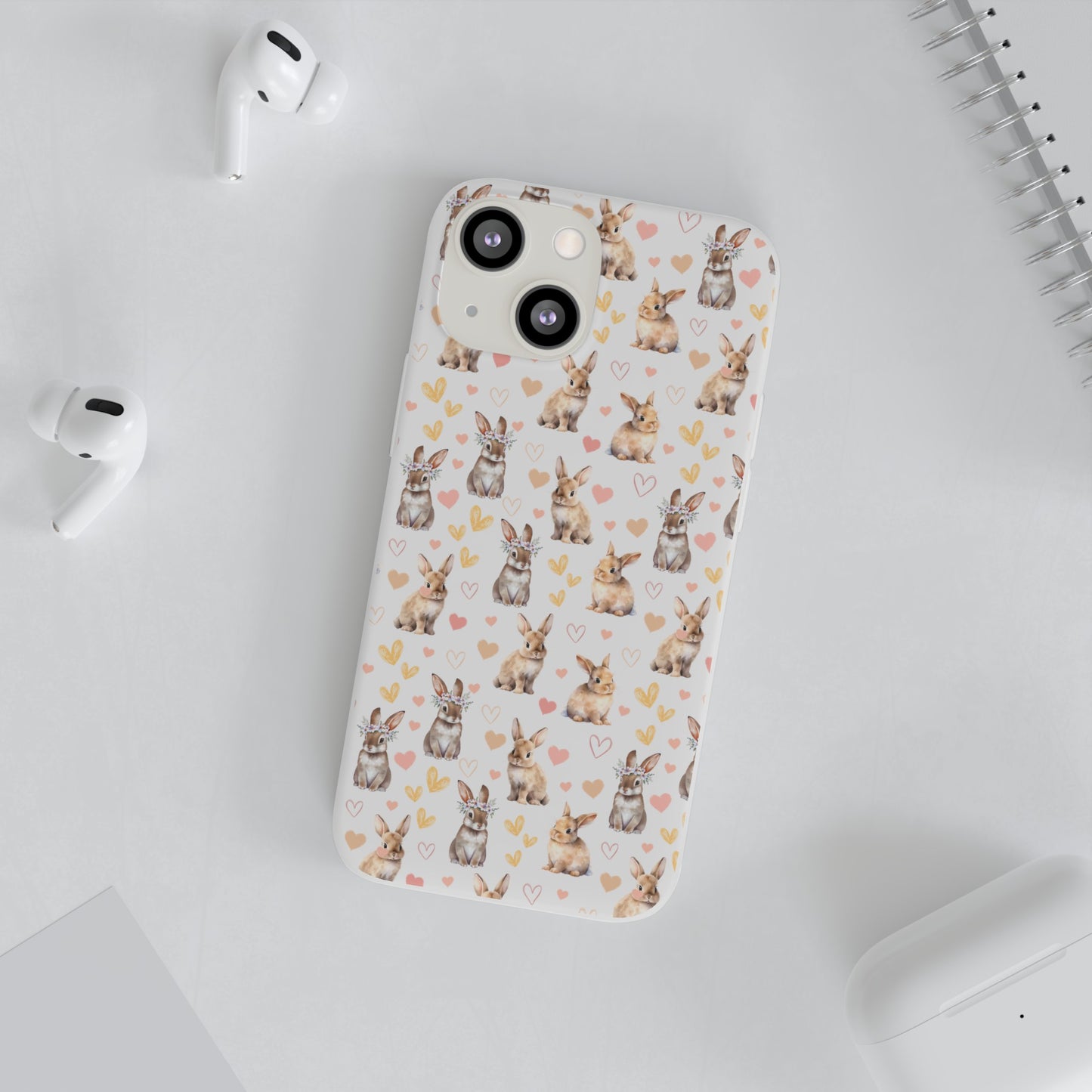 Bunny Love Flexible Phone Case iPhone Case Samsung Galaxy - Phone Case - Kristine Celestine