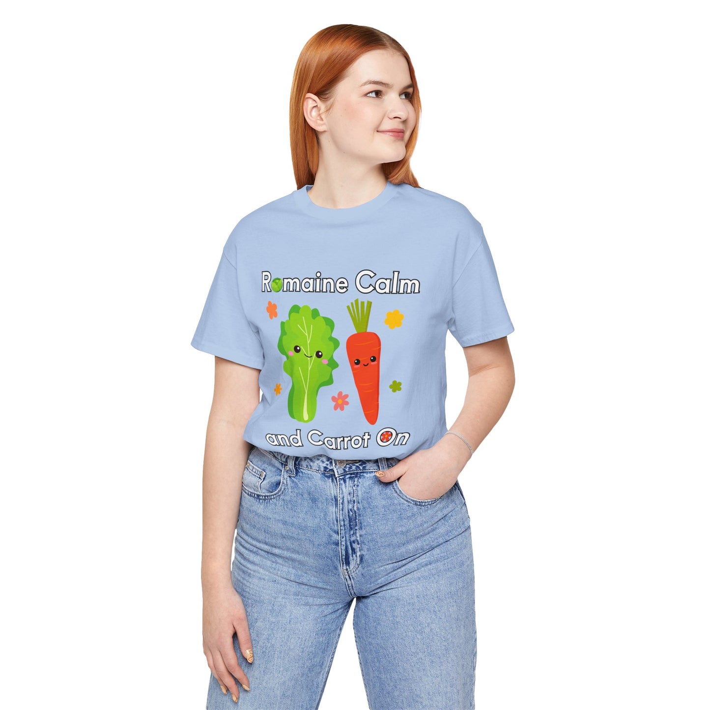 Romaine Calm and Carrot On T-Shirt