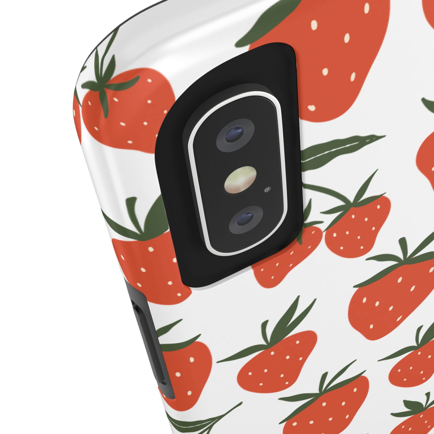 Tropical Strawberry Tough Phone Case for iPhone and Samsung Galaxy