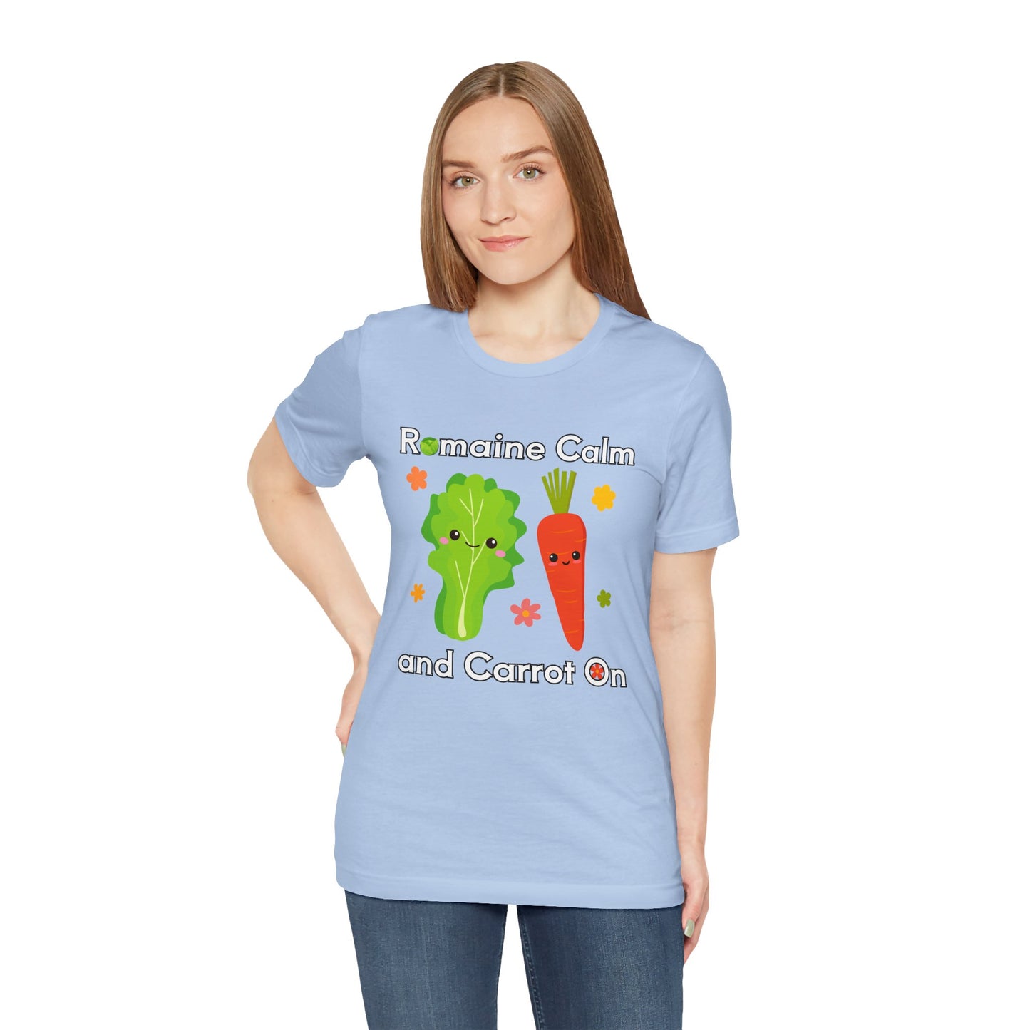 Romaine Calm and Carrot On T-Shirt