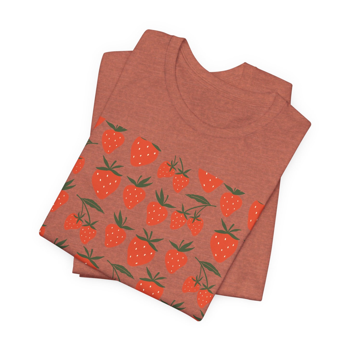 Tropical Strawberry T - Shirt - T - Shirt - Kristine Celestine