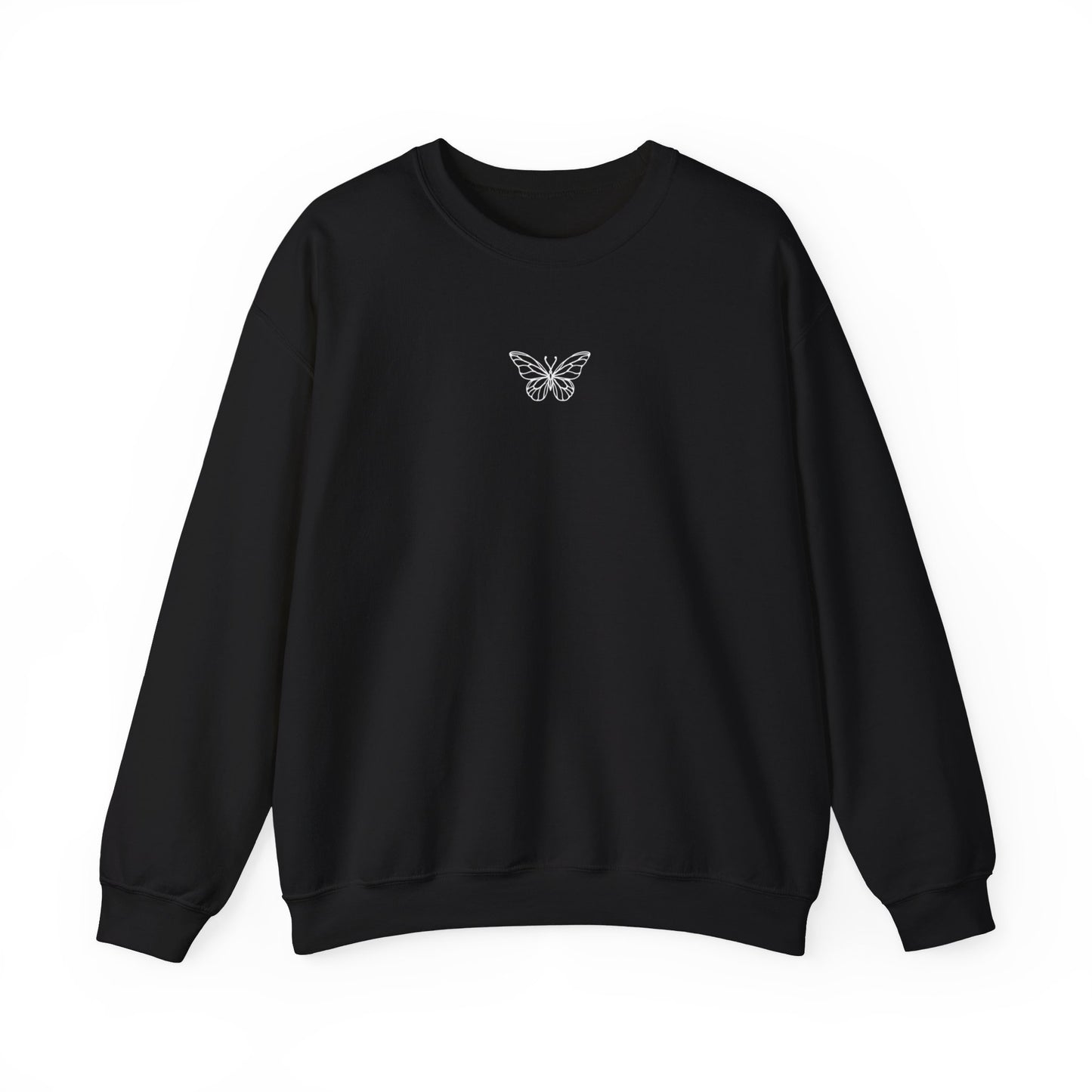 Simple Butterfly Crewneck Sweatshirt