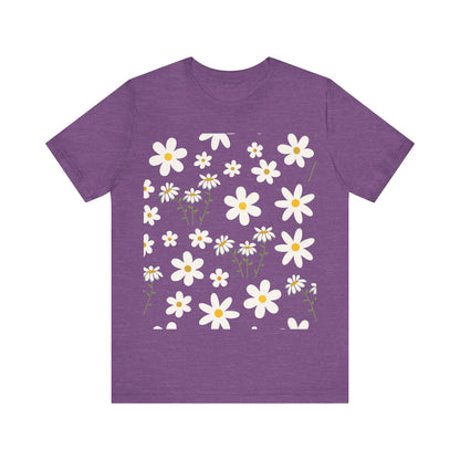 Daisy Meadow Flower Shirt - T - Shirt - Printify - Kristine Celestine