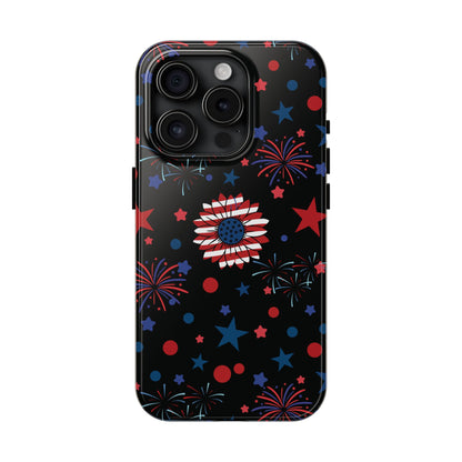 Starry Night America Tough Phone Case for iPhone and Samsung Galaxy