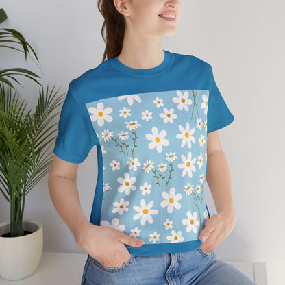 Sky Blue Daisy T - Shirt - T - Shirt - Kristine Celestine