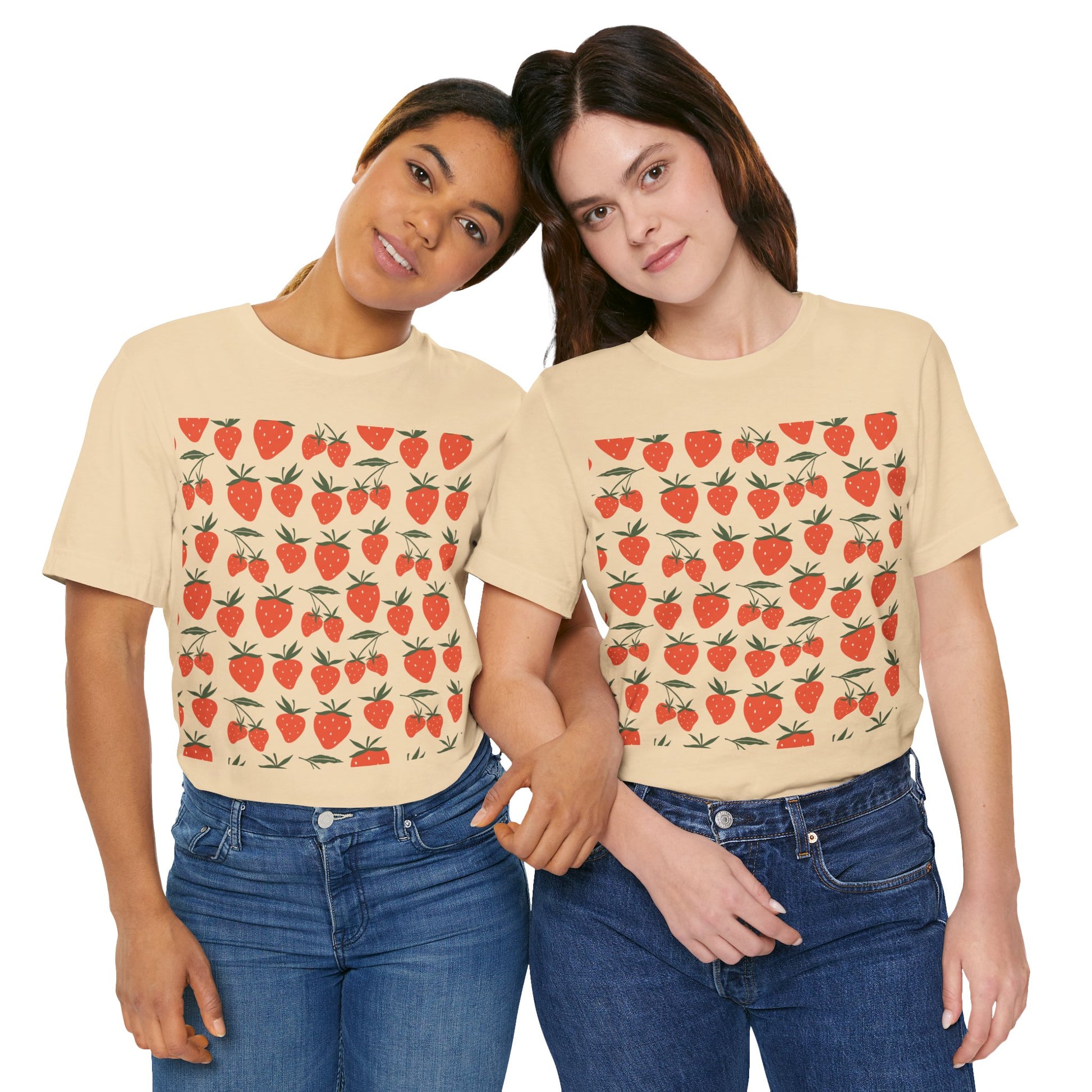 Tropical Strawberry T - Shirt - T - Shirt - Kristine Celestine