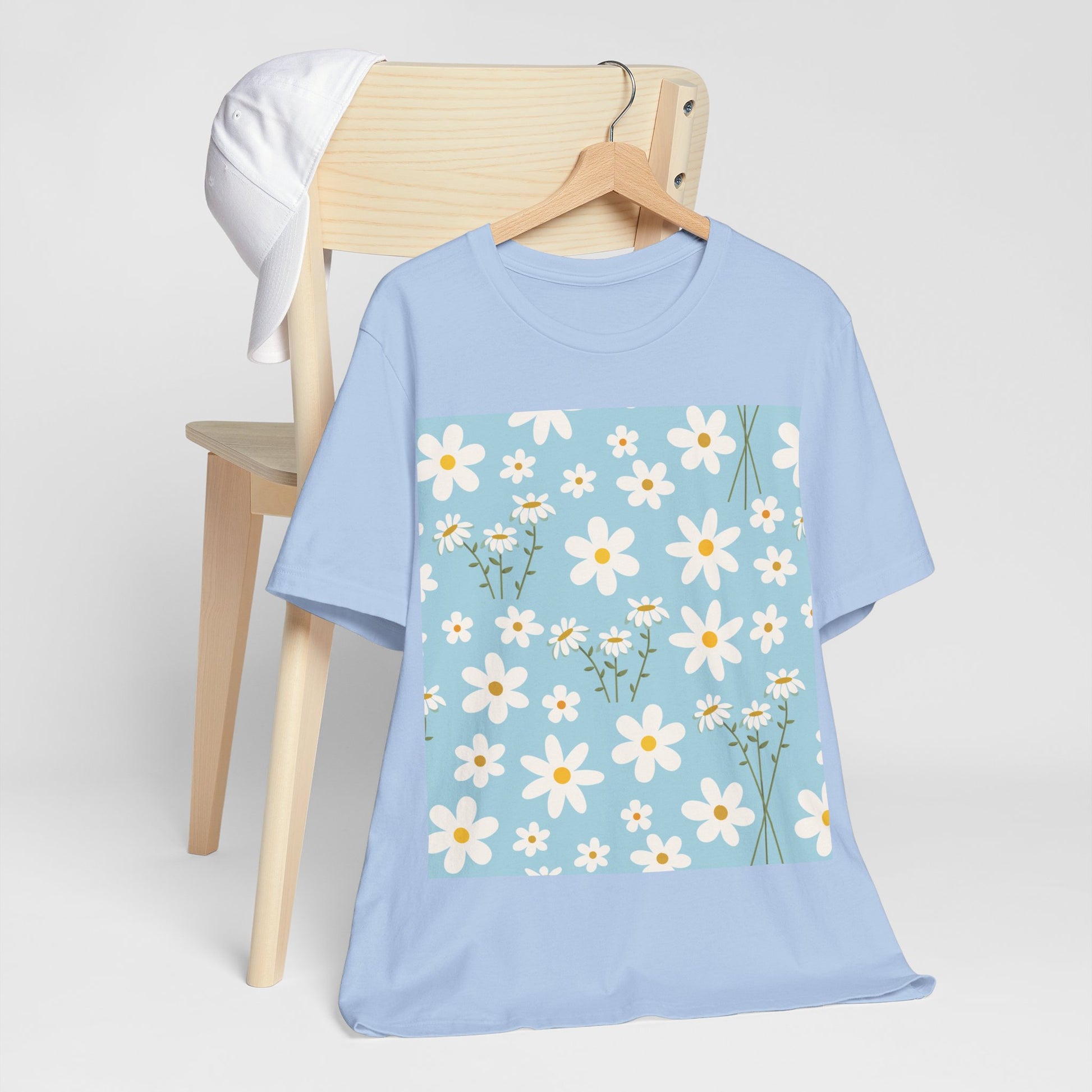 Sky Blue Daisy T - Shirt - T - Shirt - Kristine Celestine