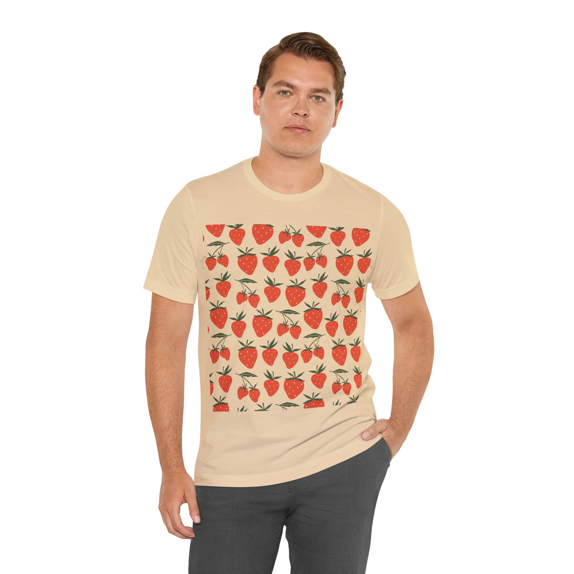 Tropical Strawberry T - Shirt - T - Shirt - Kristine Celestine