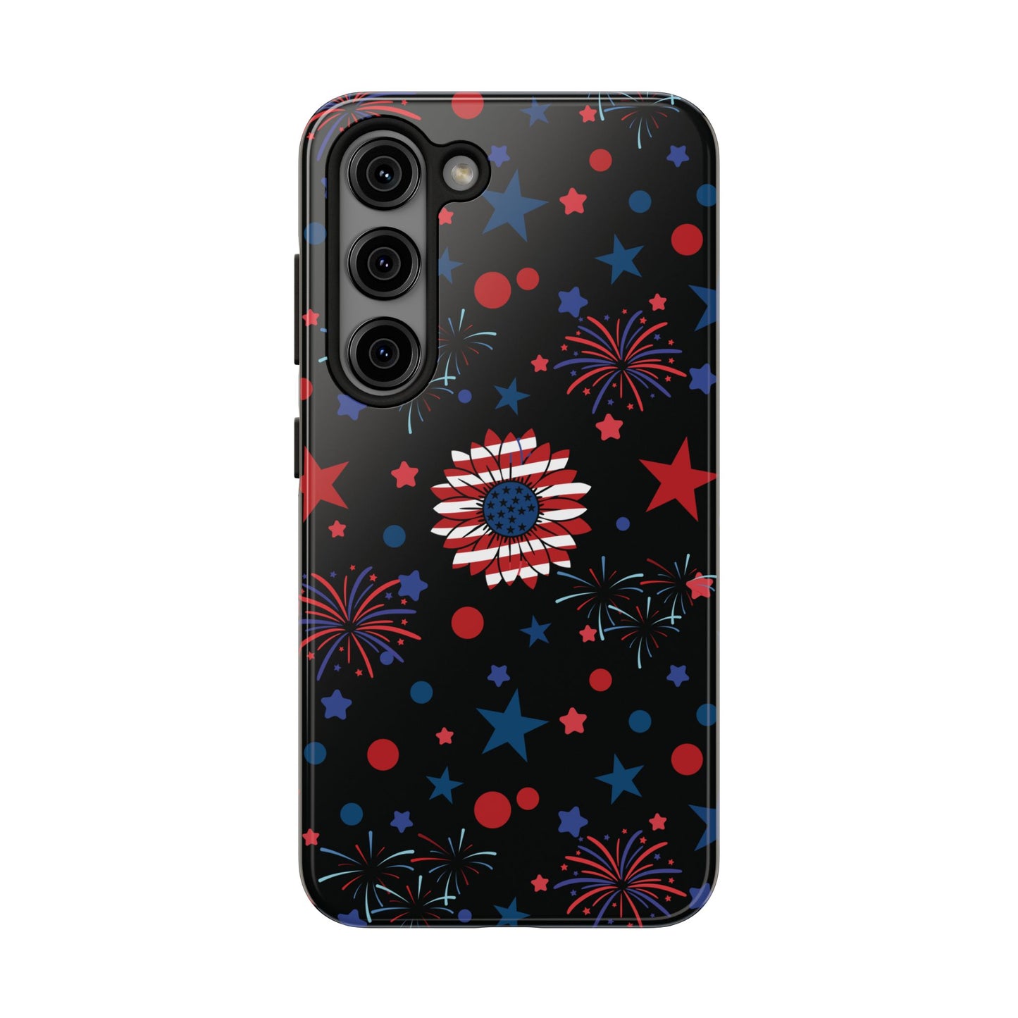 Starry Night America Tough Phone Case for iPhone and Samsung Galaxy