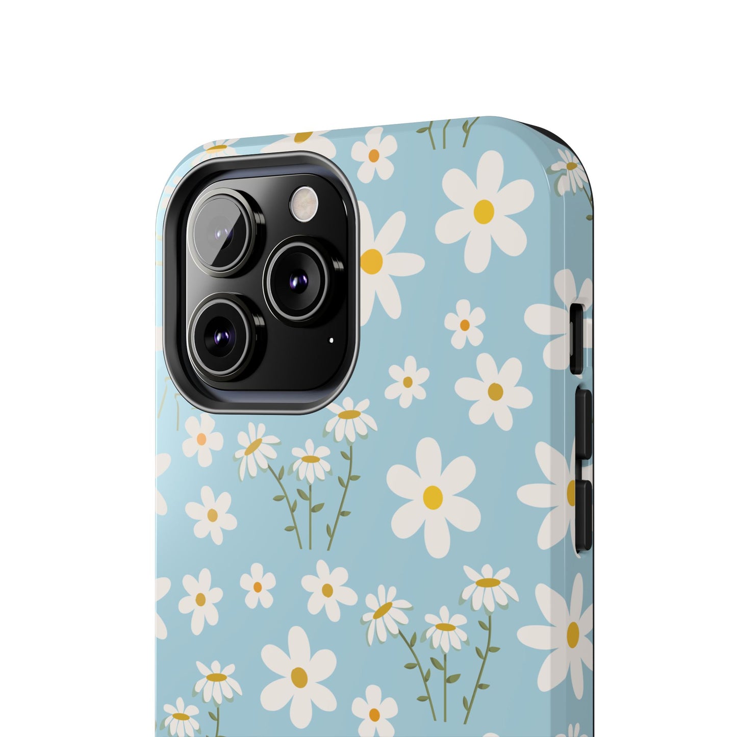 Sky Blue Daisy Tough Phone Case for iPhone and Samsung Galaxy