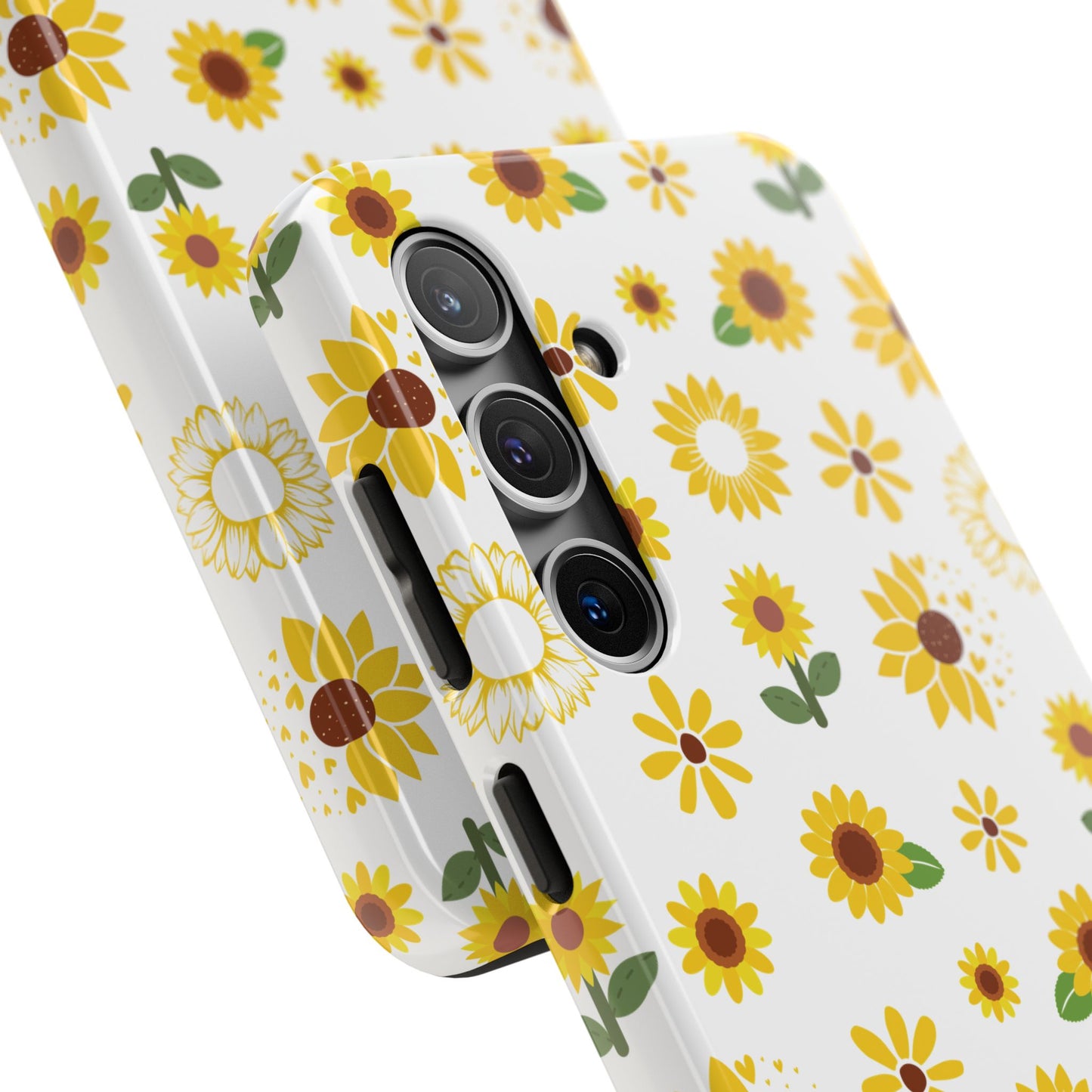 Sunflower Burst Tough Phone Case for iPhone and Samsung Galaxy