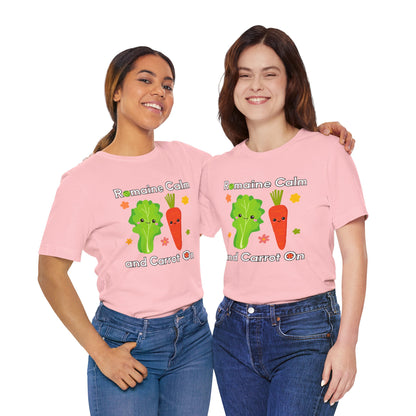 Romaine Calm and Carrot On T-Shirt