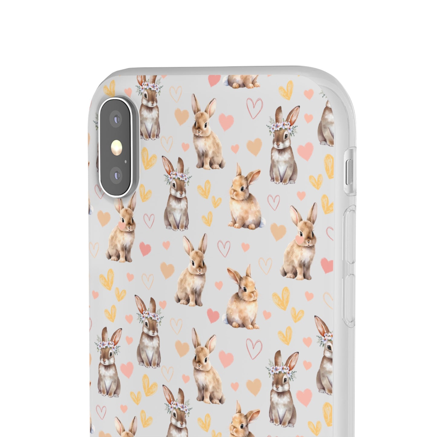 Bunny Love Flexible Phone Case iPhone Case Samsung Galaxy - Phone Case - Kristine Celestine