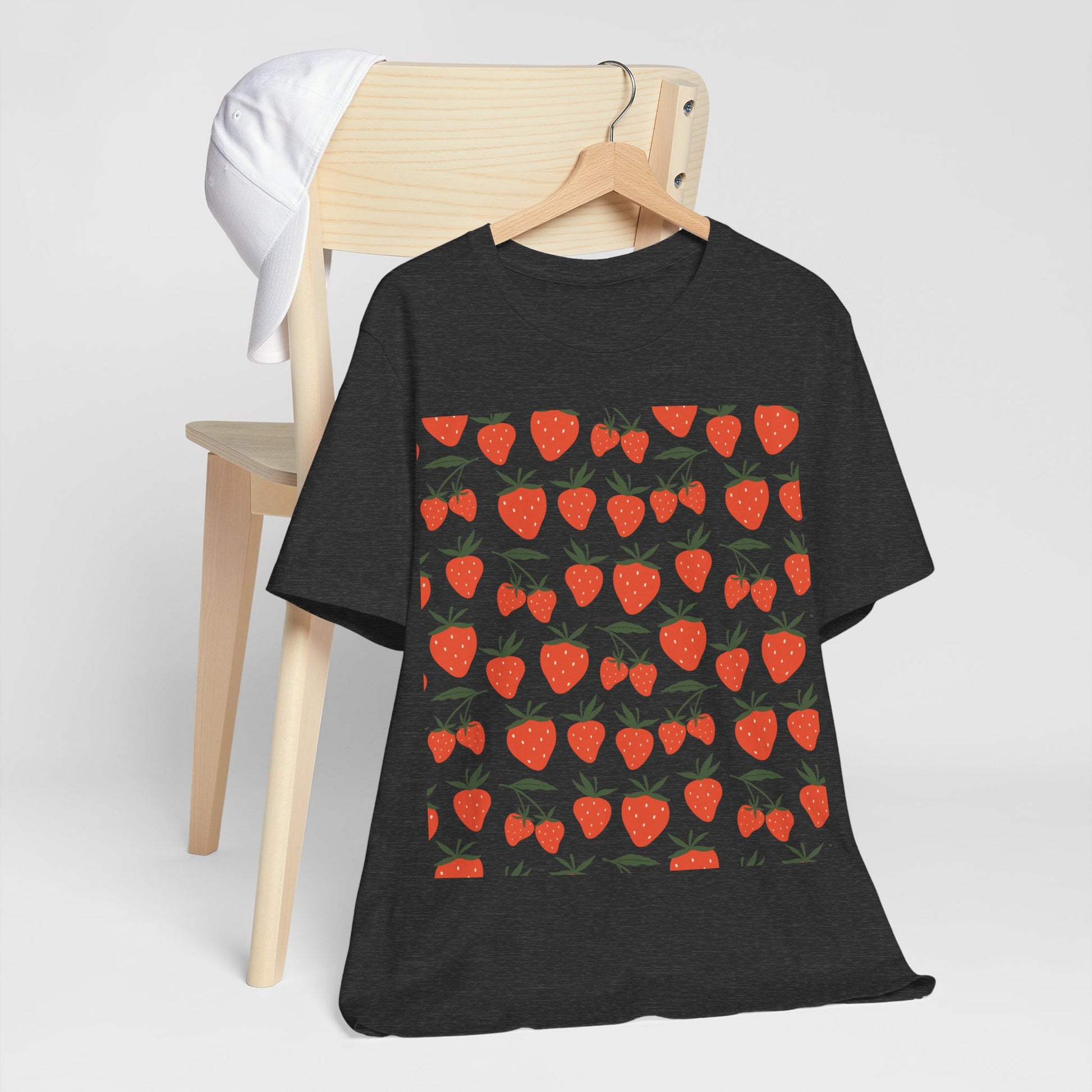 Tropical Strawberry T - Shirt - T - Shirt - Kristine Celestine