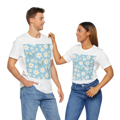 Sky Blue Daisy T - Shirt - T - Shirt - Kristine Celestine