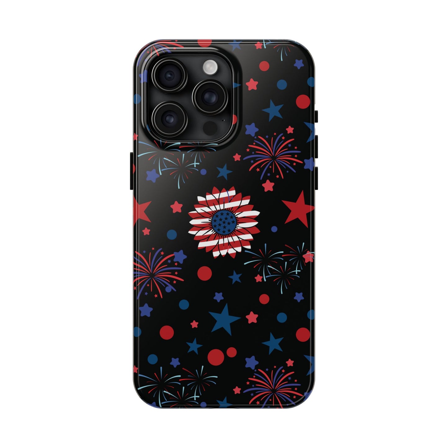 Starry Night America Tough Phone Case for iPhone and Samsung Galaxy