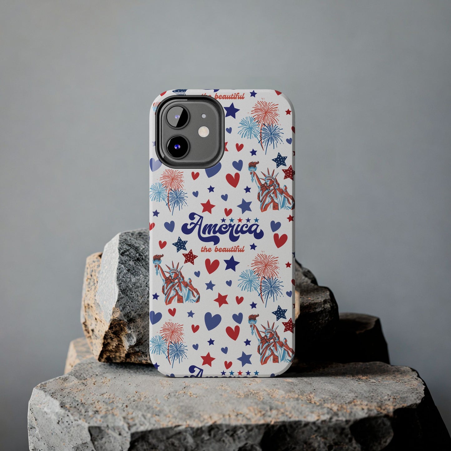 America the Beautiful Tough Phone Case for iPhone and Samsung Galaxy