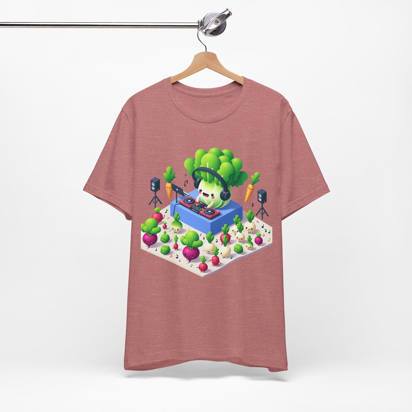 Veggie Party DJ Lettuce Turning Up the Beet T-Shirt