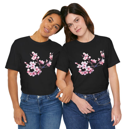 Japanese Cherry Blossom T - Shirt (vL) - T - Shirt - Kristine Celestine