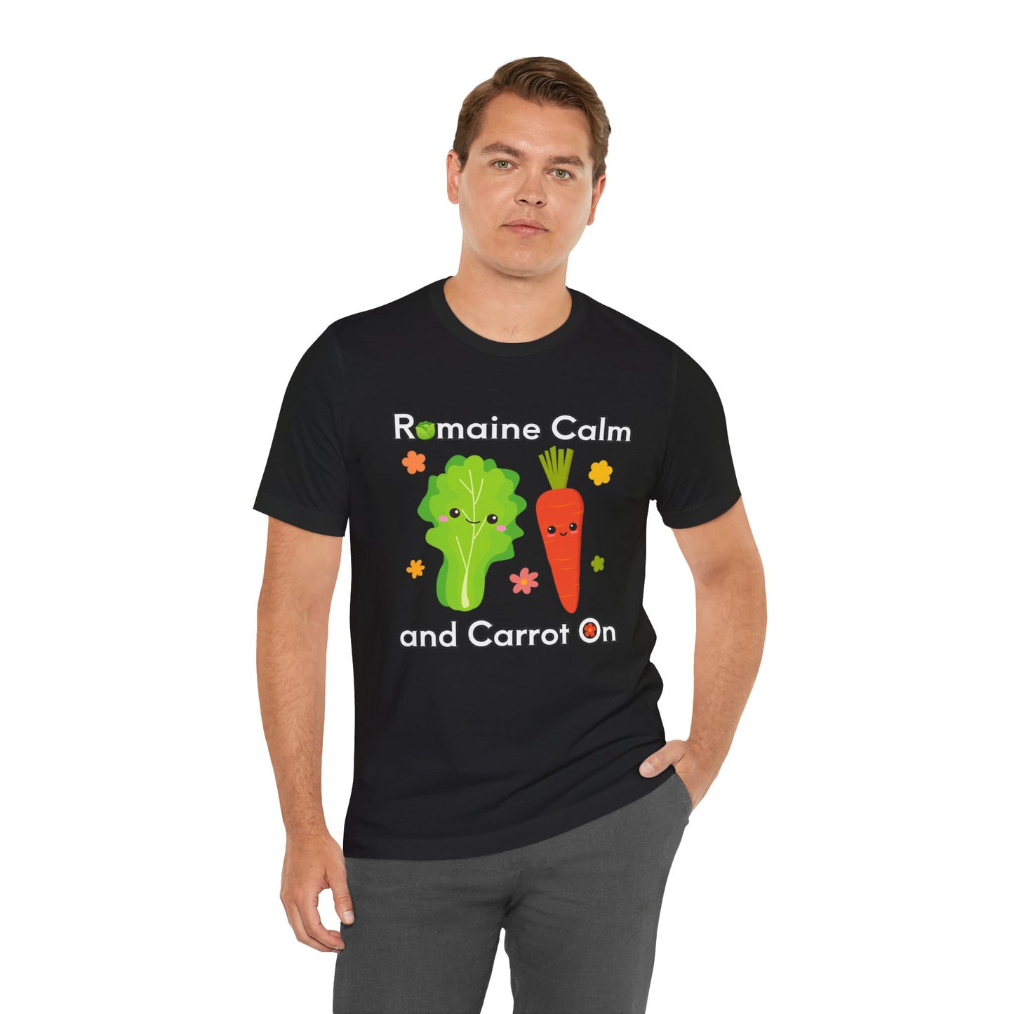 Romaine Calm and Carrot On T-Shirt