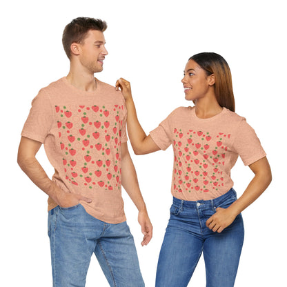 Red Strawberry Bubbles T - Shirt - T - Shirt - Kristine Celestine