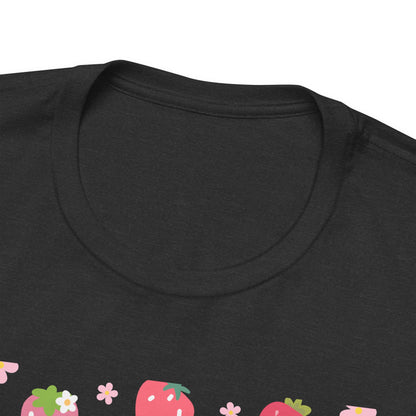 Strawberries and Daisies T - Shirt - T - Shirt - Kristine Celestine