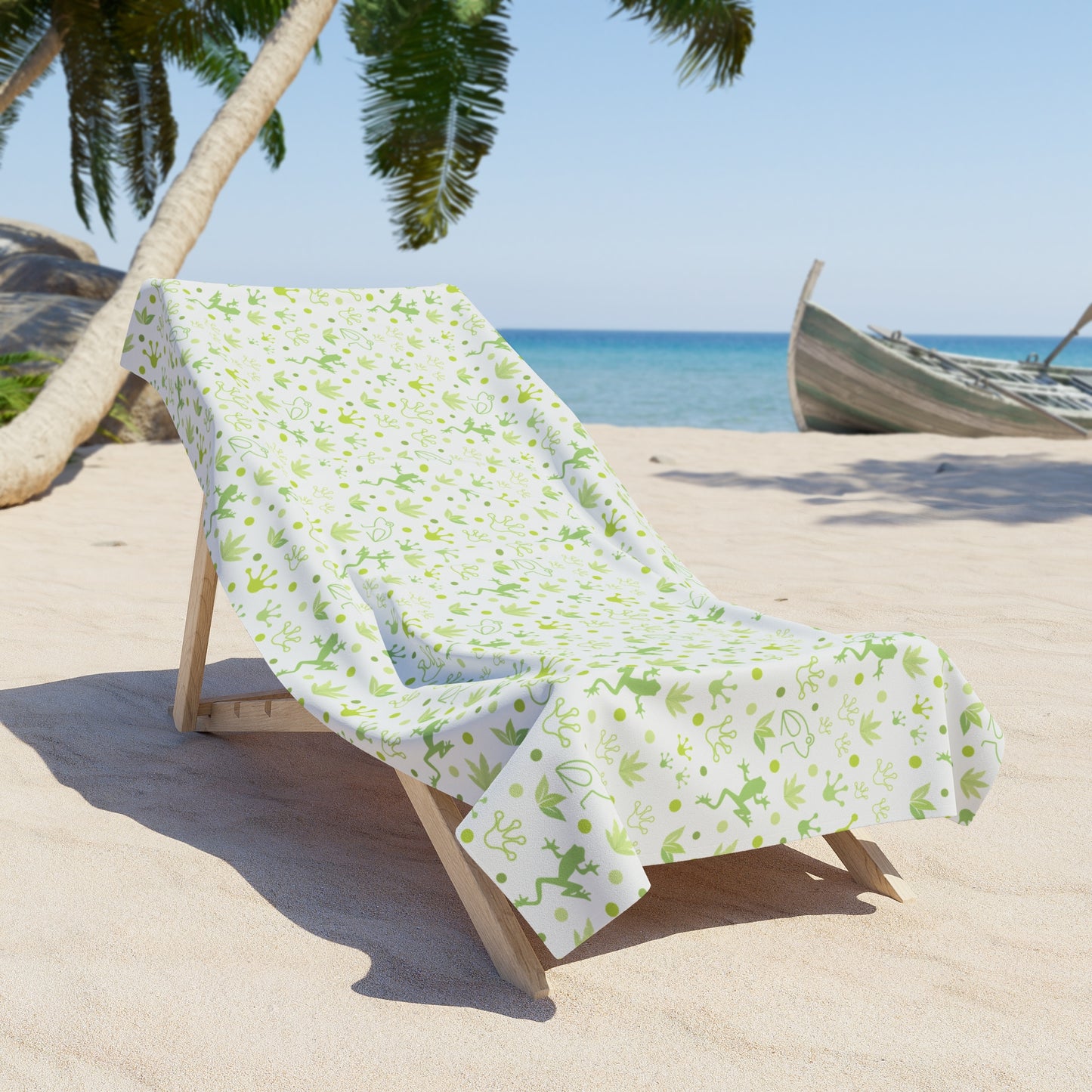 Froggy Beach Towel