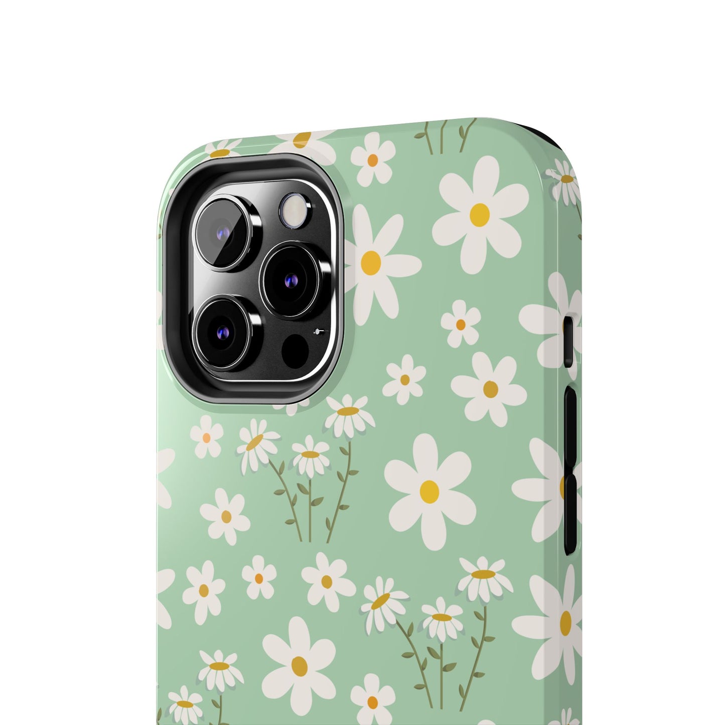 Mint Daisy Delight Tough Phone Case for iPhone and Samsung Galaxy