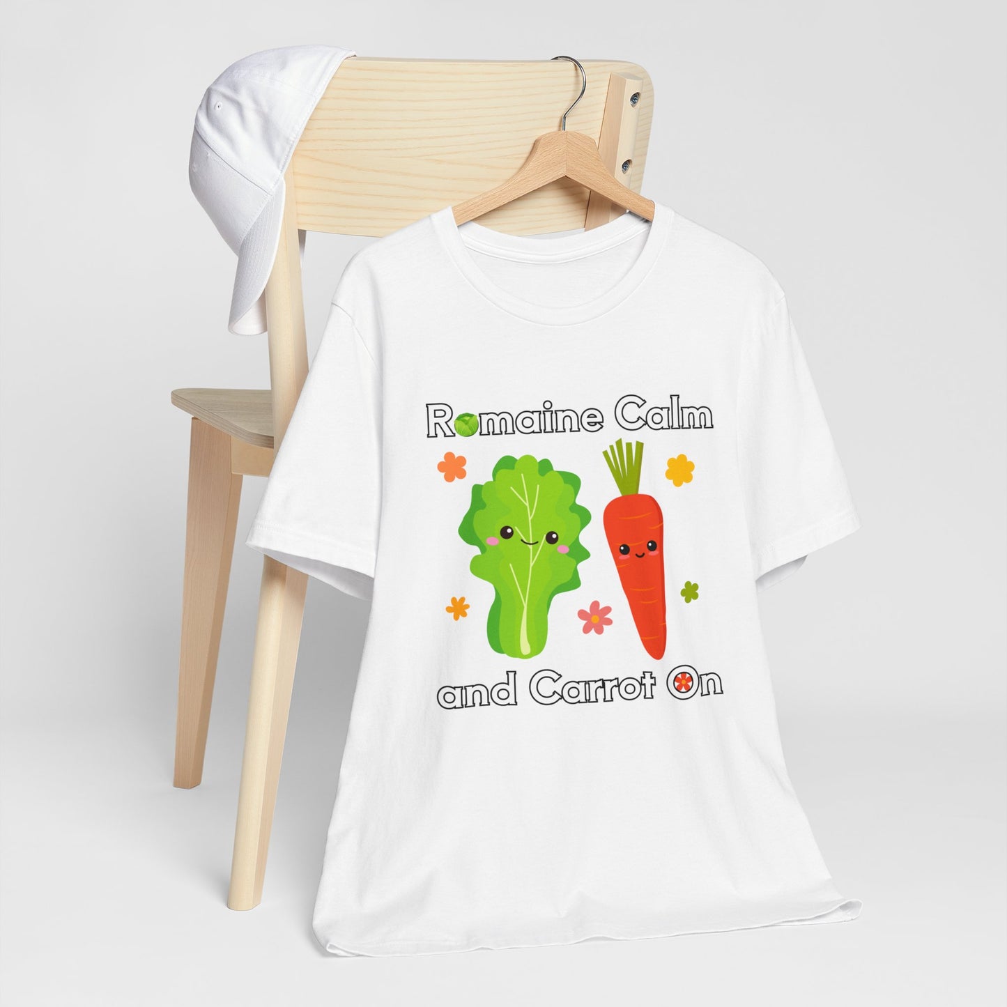 Romaine Calm and Carrot On T-Shirt