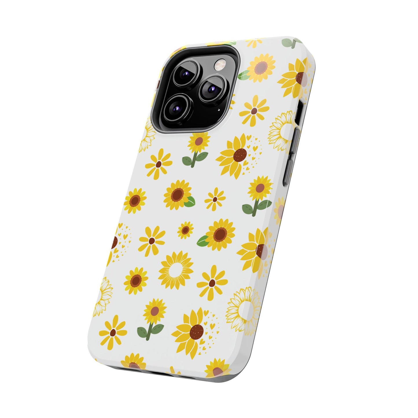 Sunflower Burst Tough Phone Case for iPhone and Samsung Galaxy