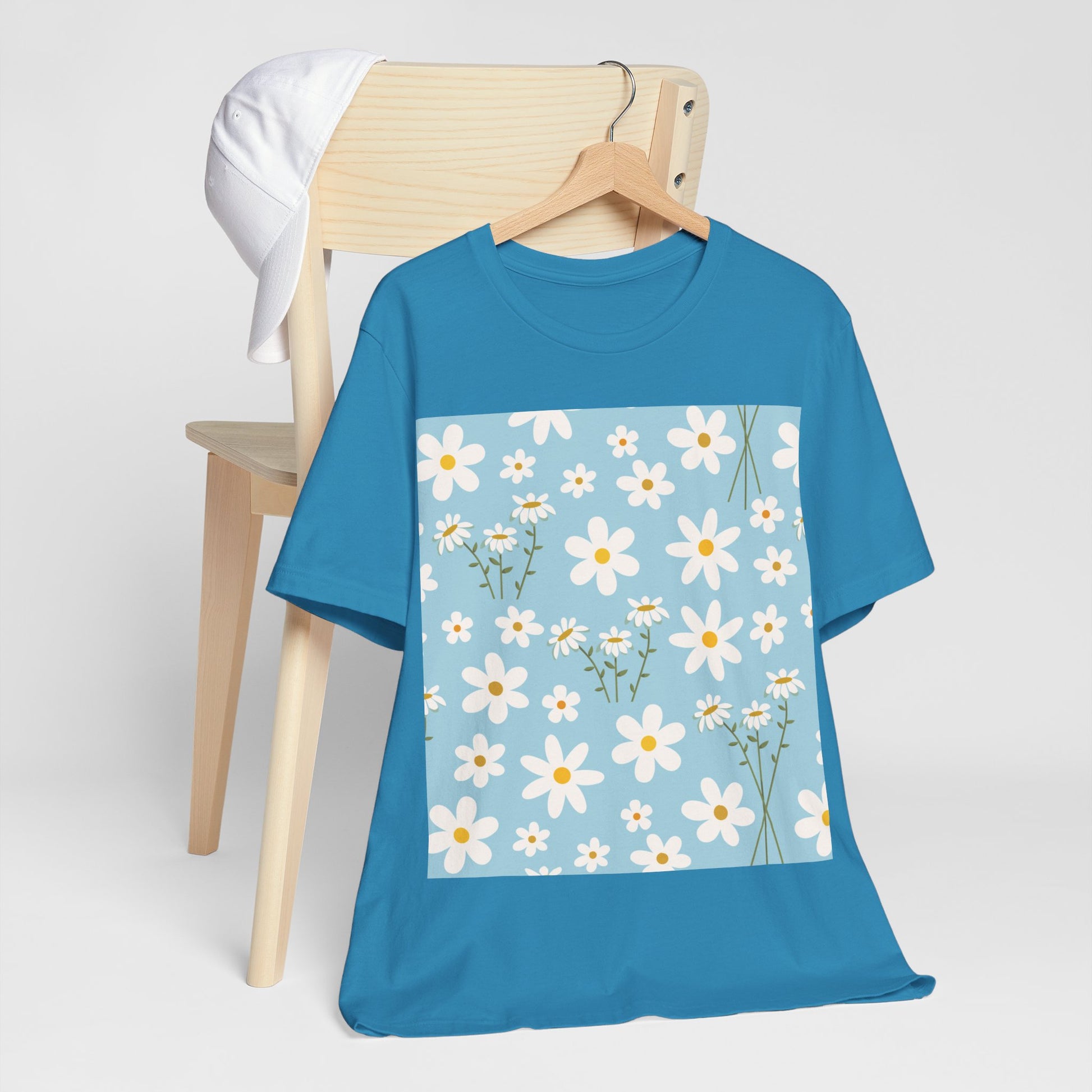 Sky Blue Daisy T - Shirt - T - Shirt - Kristine Celestine