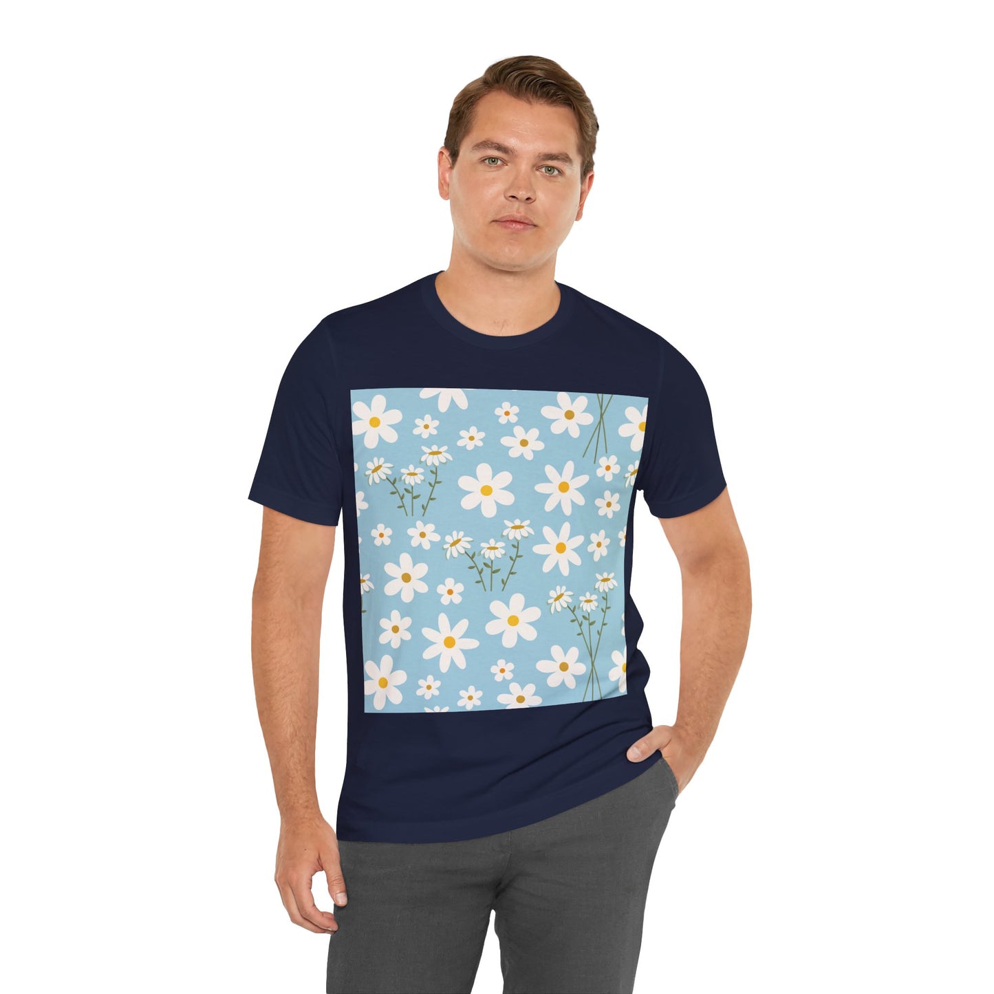 Sky Blue Daisy T - Shirt - T - Shirt - Kristine Celestine