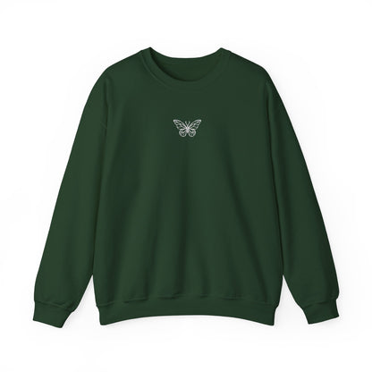 Simple Butterfly Crewneck Sweatshirt