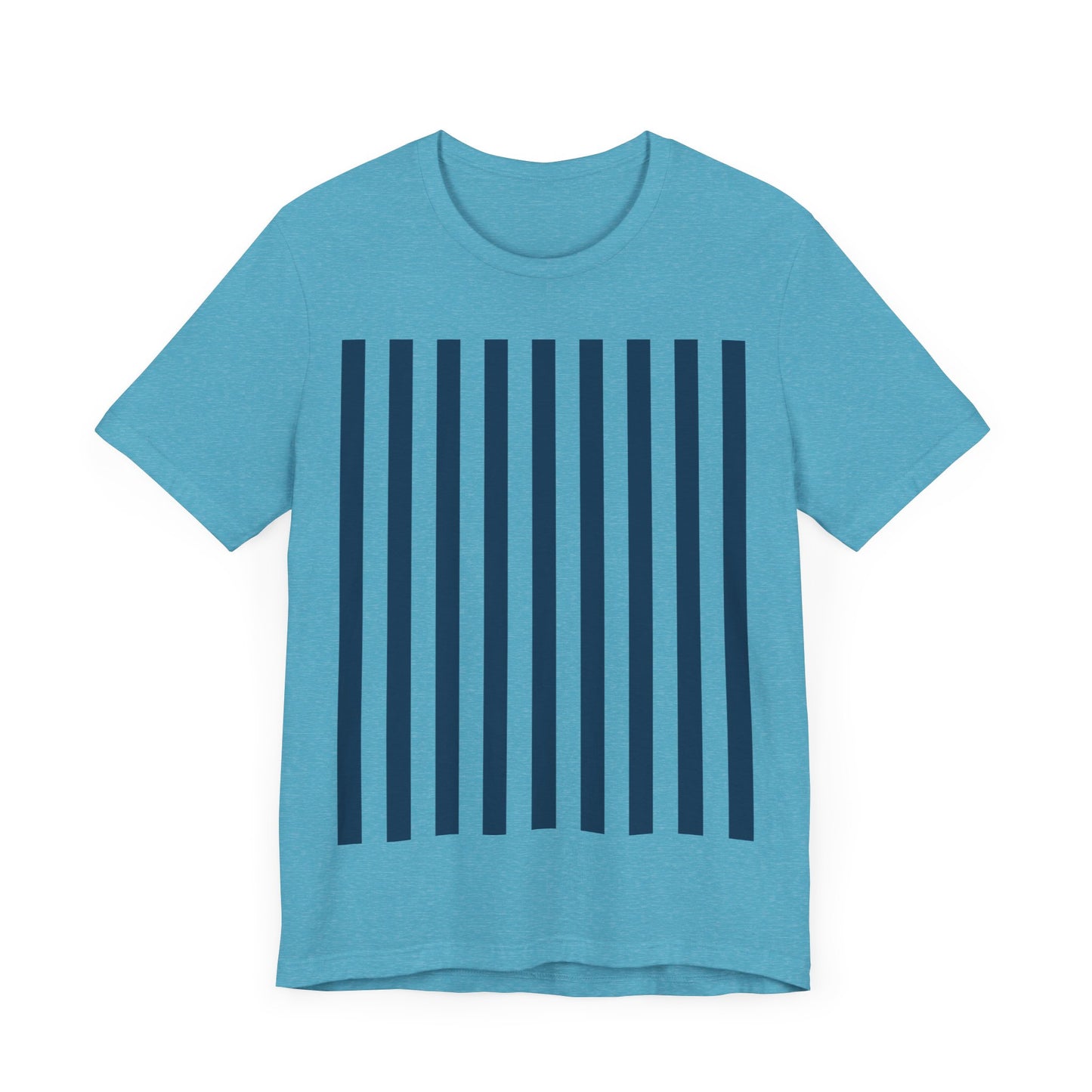 Navy Blue Stripes Shirt Royal Blue T-Shirts