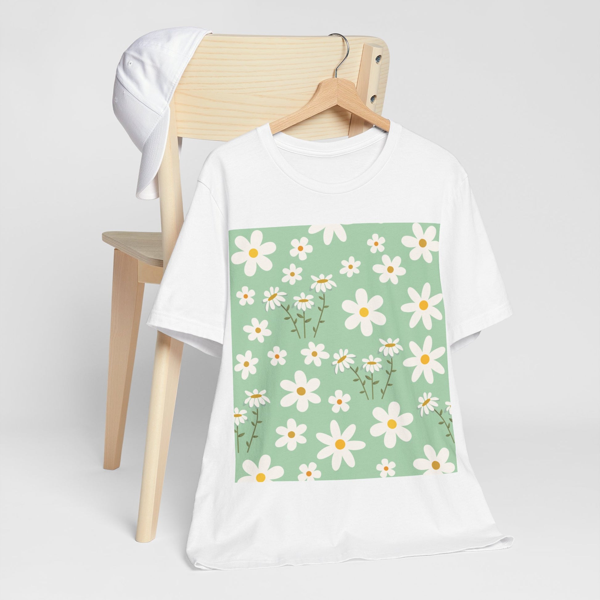 Mint Daisy Delight T - Shirt - T - Shirt - Kristine Celestine