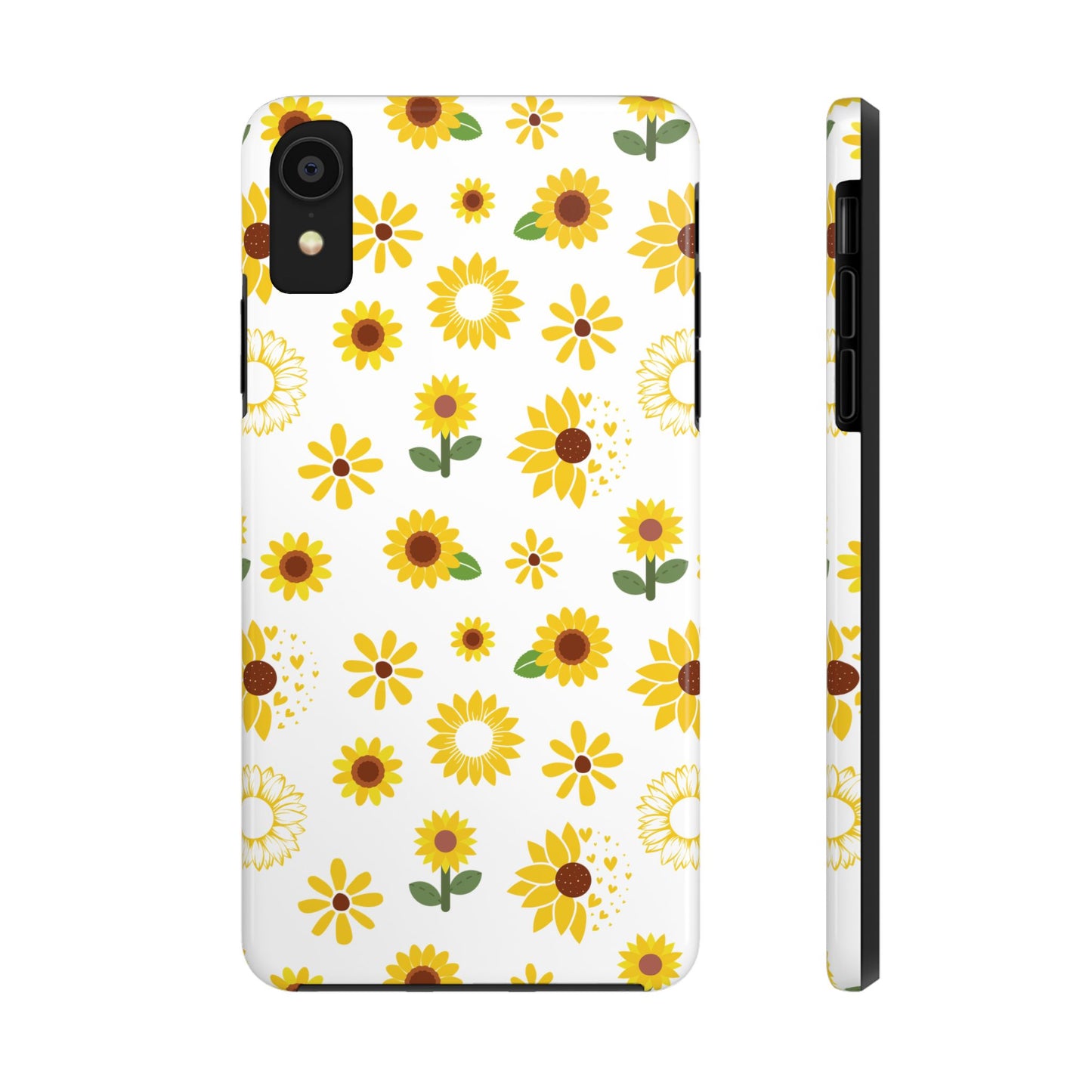 Sunflower Burst Tough Phone Case for iPhone and Samsung Galaxy