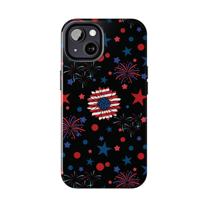 Starry Night America Tough Phone Case for iPhone and Samsung Galaxy