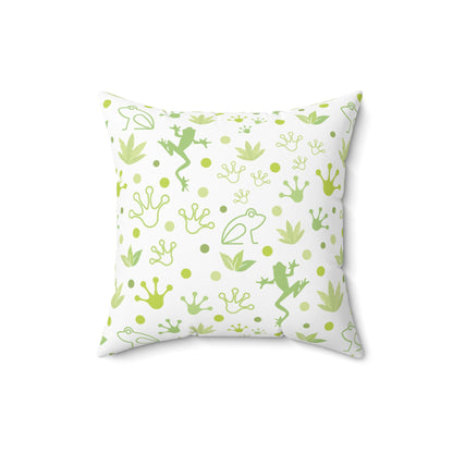 Froggy Square Pillow - Pillow - Kristine Celestine