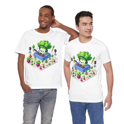 Veggie Party DJ Lettuce Turning Up the Beet T-Shirt