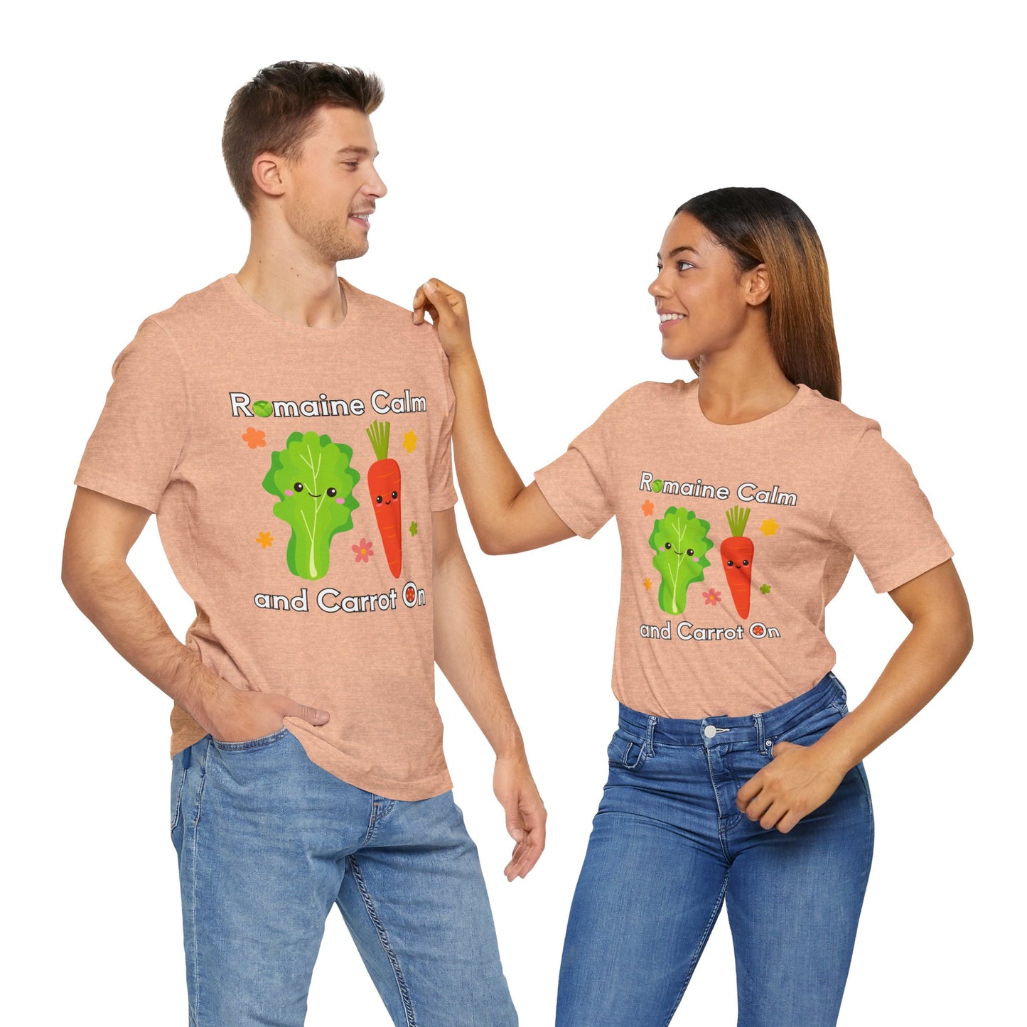 Romaine Calm and Carrot On T-Shirt