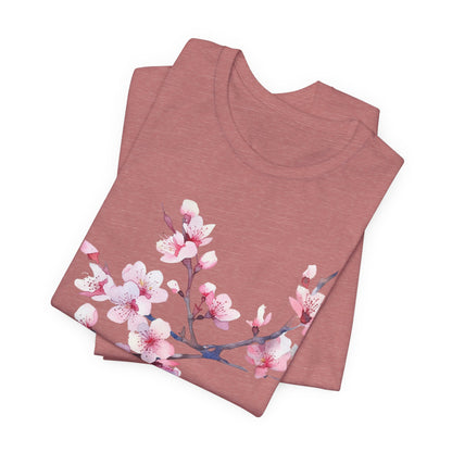 Japanese Cherry Blossom T - Shirt (vL) - T - Shirt - Kristine Celestine