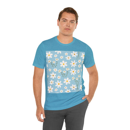 Sky Blue Daisy T - Shirt - T - Shirt - Kristine Celestine