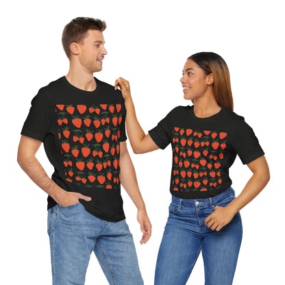 Tropical Strawberry T - Shirt - T - Shirt - Kristine Celestine