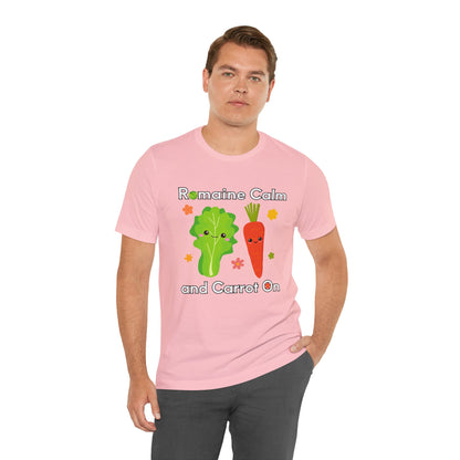 Romaine Calm and Carrot On T-Shirt