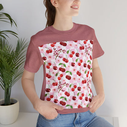 Cherry Checkerboard T-Shirt