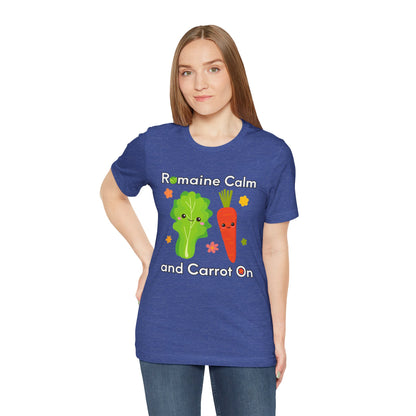 Romaine Calm and Carrot On T-Shirt