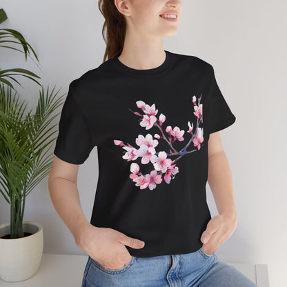 Japanese Cherry Blossom T - Shirt (vL) - T - Shirt - Kristine Celestine